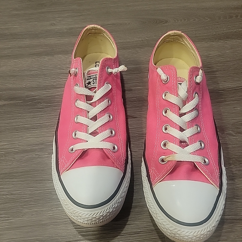 Converse Pink Low-Top Sneakers Sz 9.5W/7.5M - Picture 10 of 10